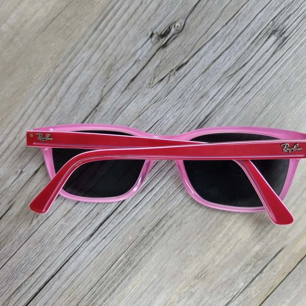 Ray-Ban Sunglasses New Wayfarer Junior 16 Pink Kids FRAMES‎ ONLY 46mm